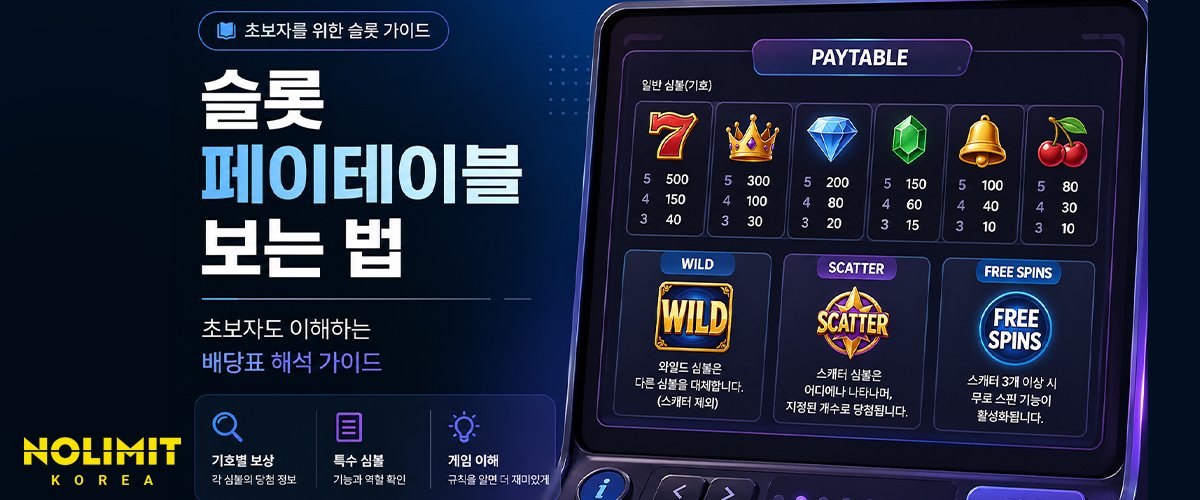슬롯-페이테이블